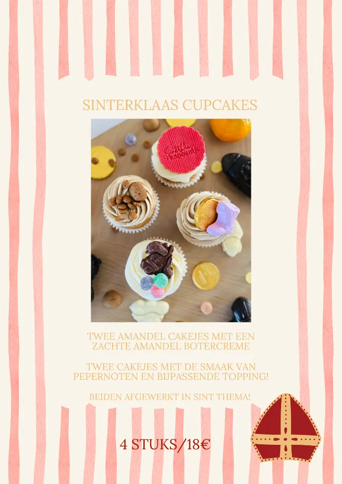 Cupcake Friday - Sinterklaas